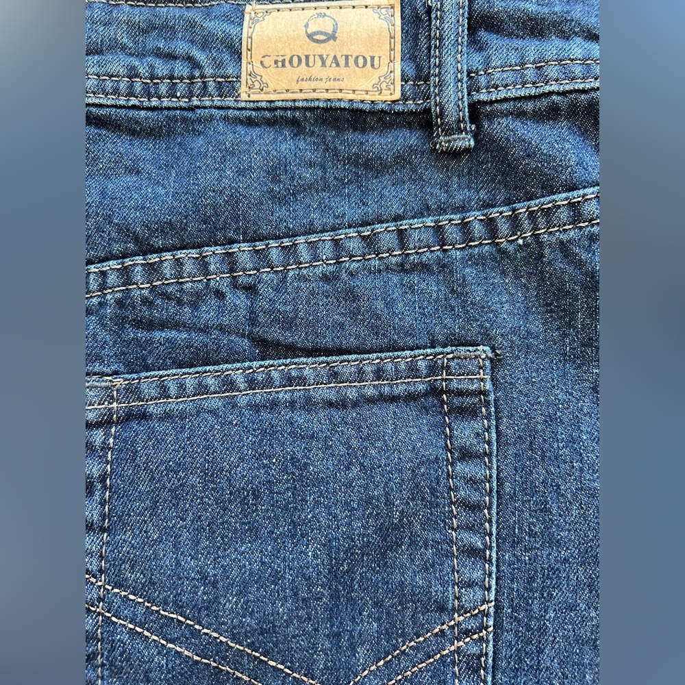 π π NWT CHOUYATOU Denim Skirt | Womenβs Small - Picture 4 of 8
